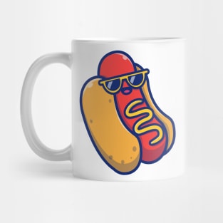 Cute Cool Hotdog Mug